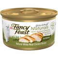 Fancy Feast Gourmet Naturals White Meat Chicken Recipe in Gravy Canned Cat Food, 3-oz, case of 12