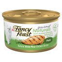 Fancy Feast Gourmet Naturals White Meat Chicken Recipe Pate Canned Cat Food, 3-oz, case of 12