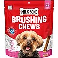 Milk-Bone Original Brushing Chews Daily Dental Dog Treats, Mini, 48 count