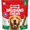 Milk-Bone Fresh Breath Brushing Chews Daily Dental Large Dog Treats, Large, 18 count
