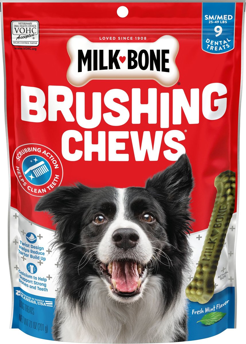 Milk bone brushing sales chews nutrition facts