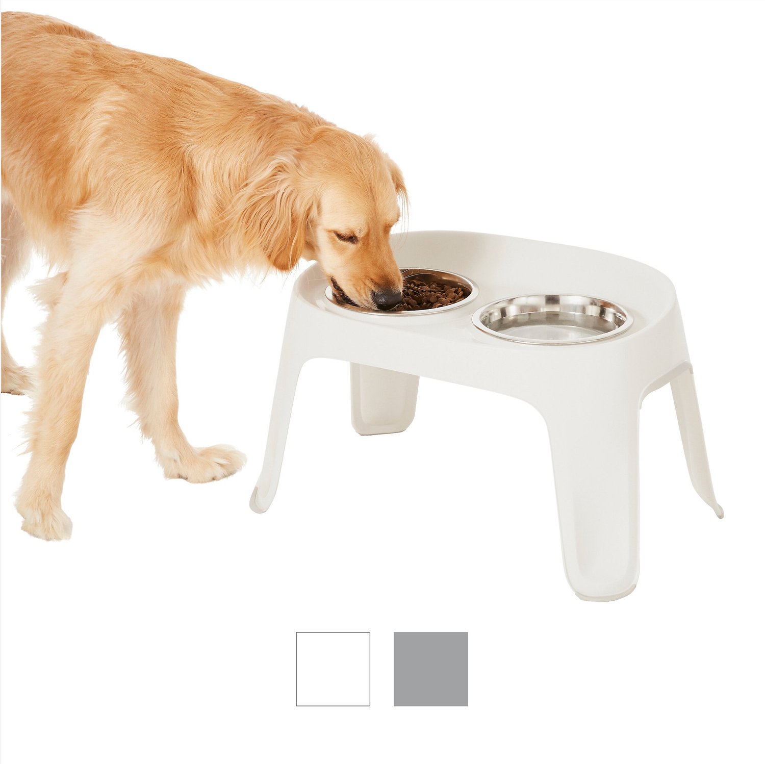 frisco elevated dog bowls