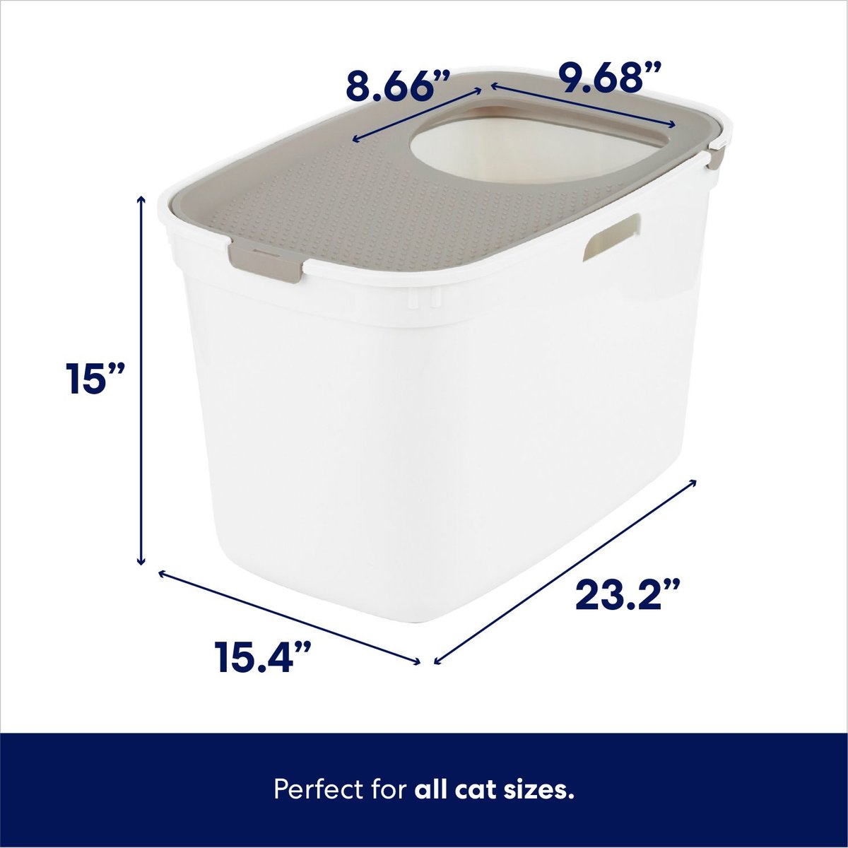 Chewy top hotsell entry litter box