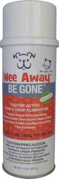 Wee Away Be Gone Enzyme Active Stain & Odor Eliminator for Dogs & Cats, 15-oz bottle slide 1 of 1