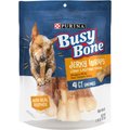 Busy Bone Jerky Wraps Long-Lasting Small/Medium Dog Treats, 4 count pouch
