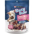 Purina Busy Bone Jerky Twists Long-Lasting Small/Medium Dog Treats, 20 count pouch