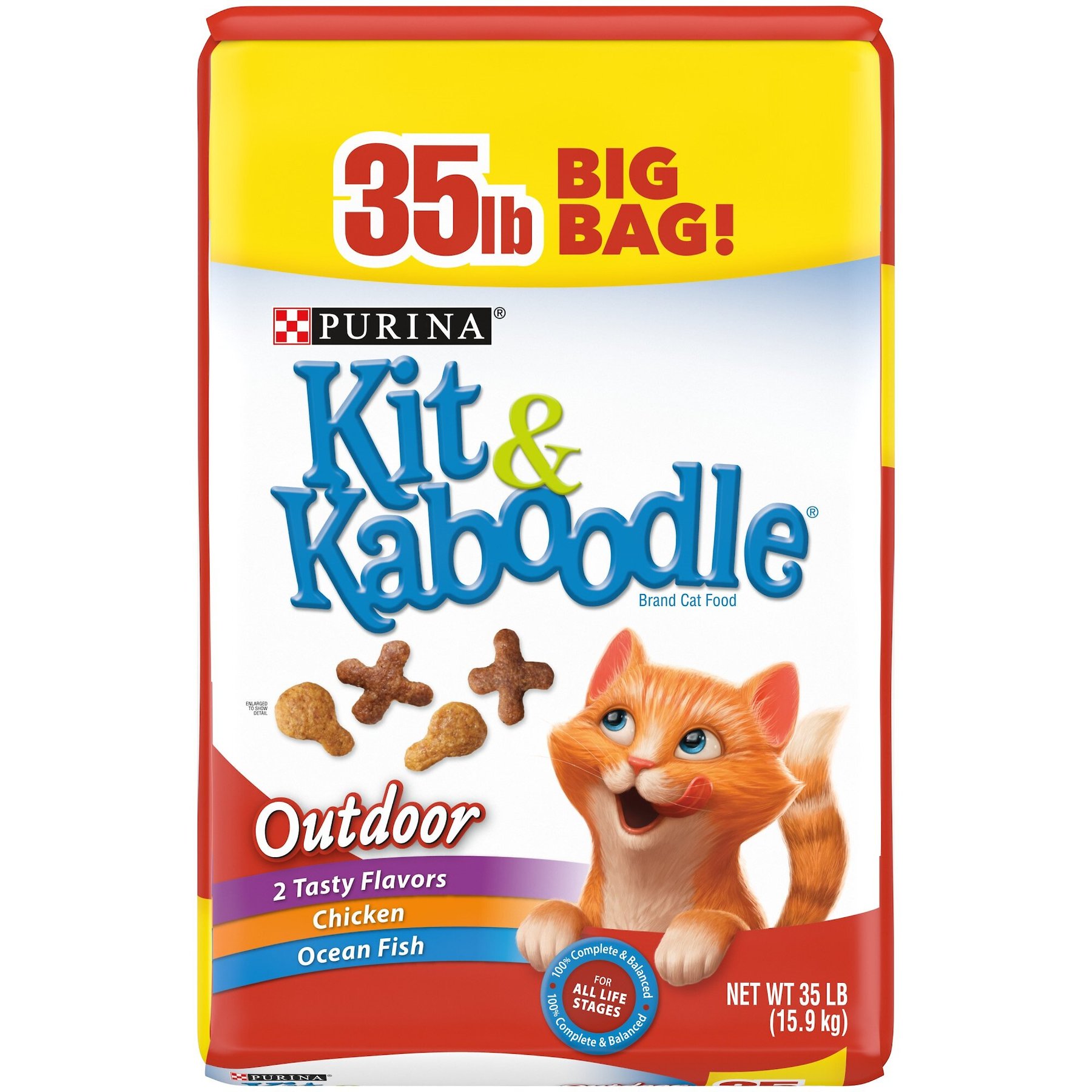 Purina Kit & Kaboodle Original Adult Dry Cat Food - 22 lb. Bag