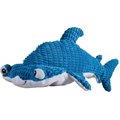 Snuggle Puppy Tender-Tuffs Hammerhead Shark Tough Squeaky Dog Toy, Large, Blue