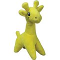 Snuggle Puppy Tender Tuff Comfort Yellow Giraffe Squeaky Plush Dog Toy