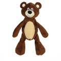 Smart Pet Love Snuggle Puppy Tender-Tuffs Happy Bear Crinkle Squeaky Dog Toy, Brown
