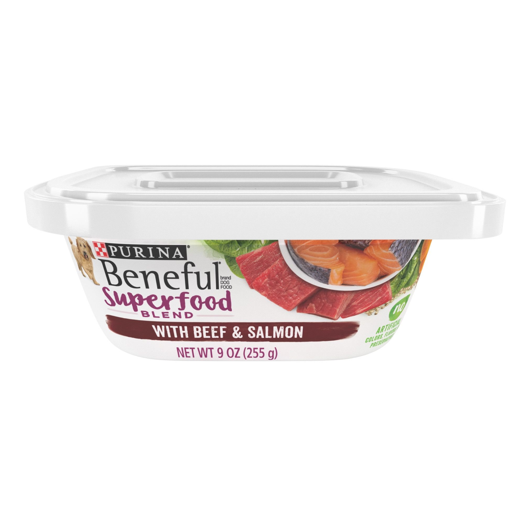 PURINA BENEFUL Superfood Blend With Beef & Salmon in Sauce Wet Dog Food
