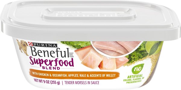 PURINA BENEFUL Superfood Blend with Chicken Oceanfish in Sauce