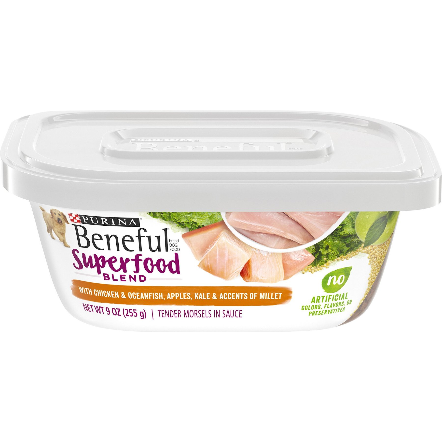 PURINA BENEFUL Superfood Blend with Chicken Oceanfish in Sauce