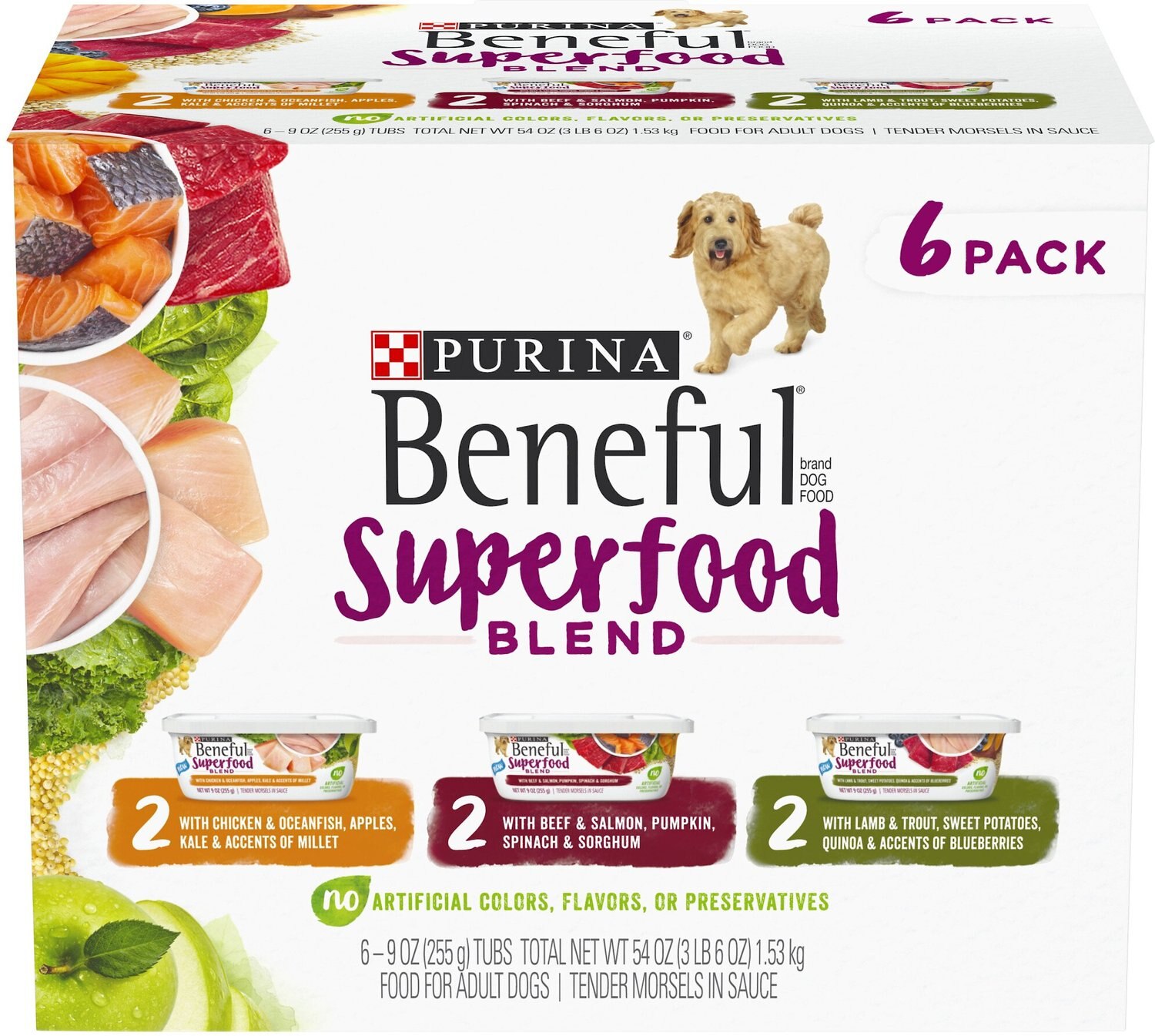 beneful superfood blend ingredients