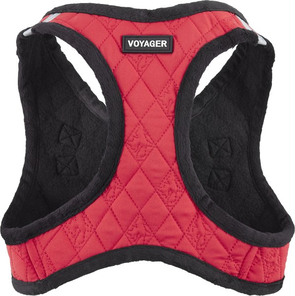Best Pet Supplies Voyager Padded Fleece Dog Harness, Red, X-Large slide 1 of 9