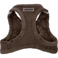 Best Pet Supplies Voyager Plush Suede Dog Harness, Chocolate, Small