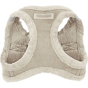 Best Pet Supplies Voyager Plush Suede Dog Harness, Latte, X-Small