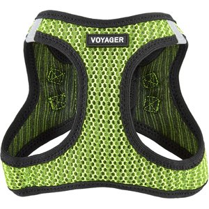 Best Pet Supplies Voyager All Season Mesh Dog Harness, Lime Green, Small