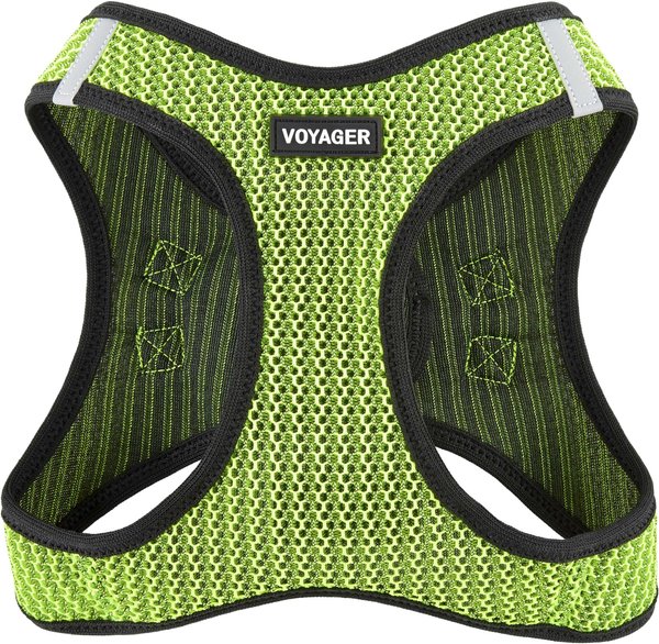 Best Pet Supplies Voyager All Season Mesh Dog Harness, Lime Green, X-Large slide 1 of 8