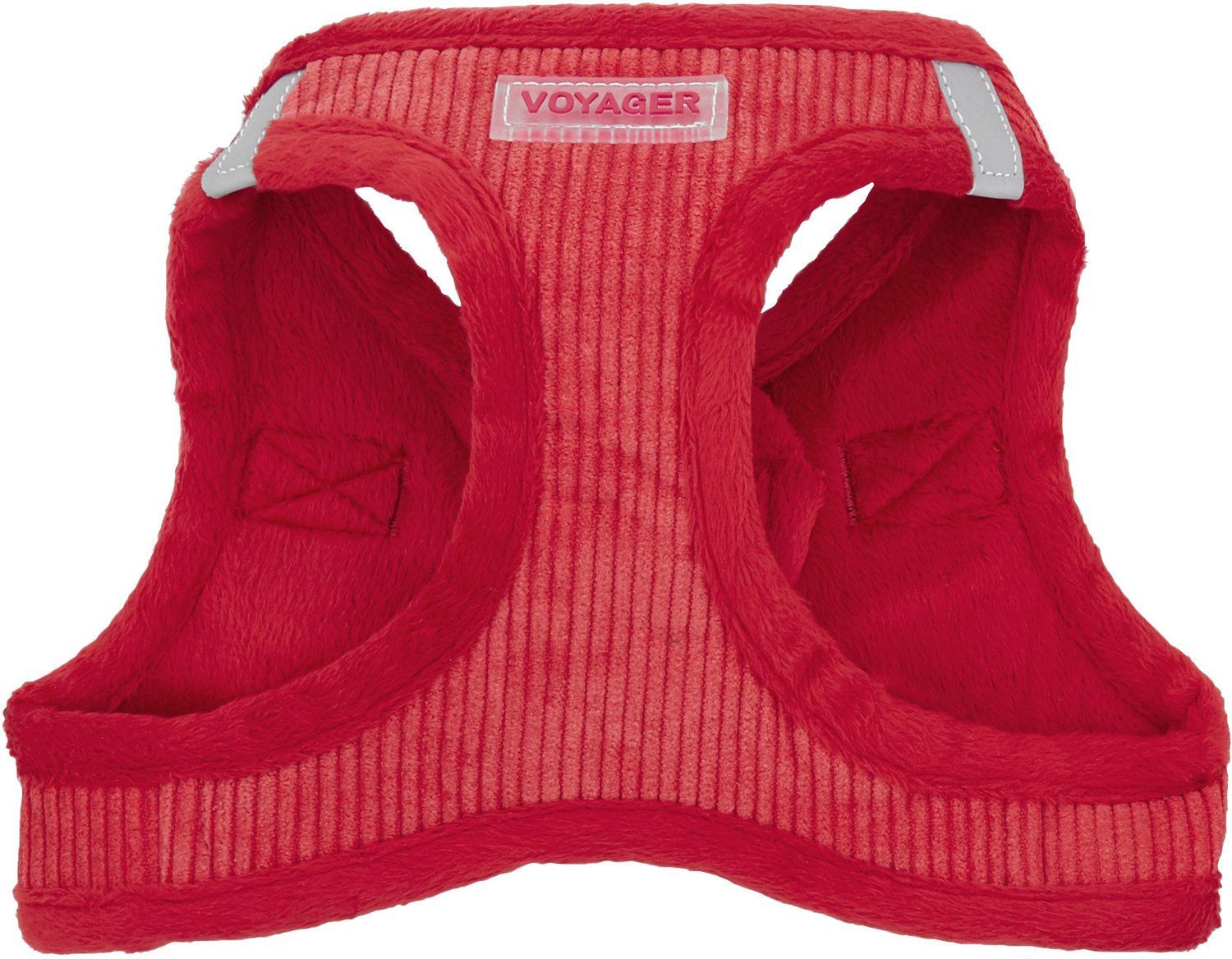 BEST PET SUPPLIES Voyager Corduroy Dog Harness, Red, Medium - Chewy.com