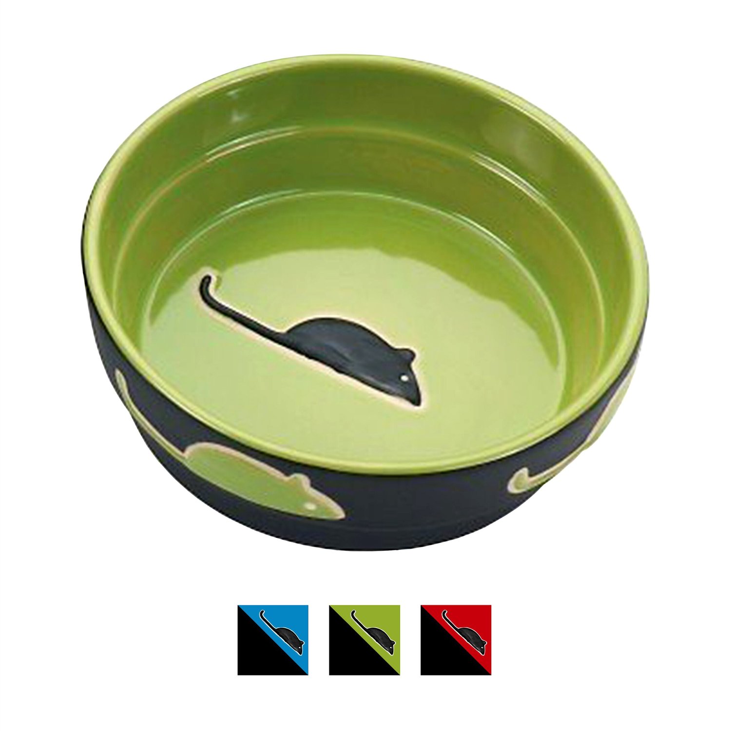 ETHICAL PET Fresco Cat Bowl, Green