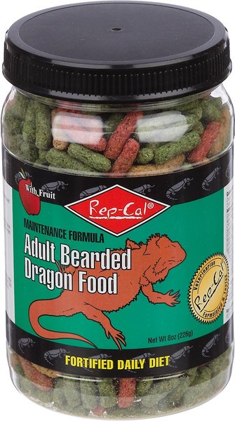 Rep-Cal Adult Bearded Dragon Food, 8-oz jar slide 1 of 5