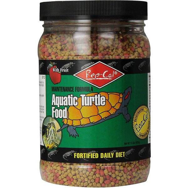 ZOO MED Natural Aquatic Maintenance Formula Turtle Food, 12-oz jar ...