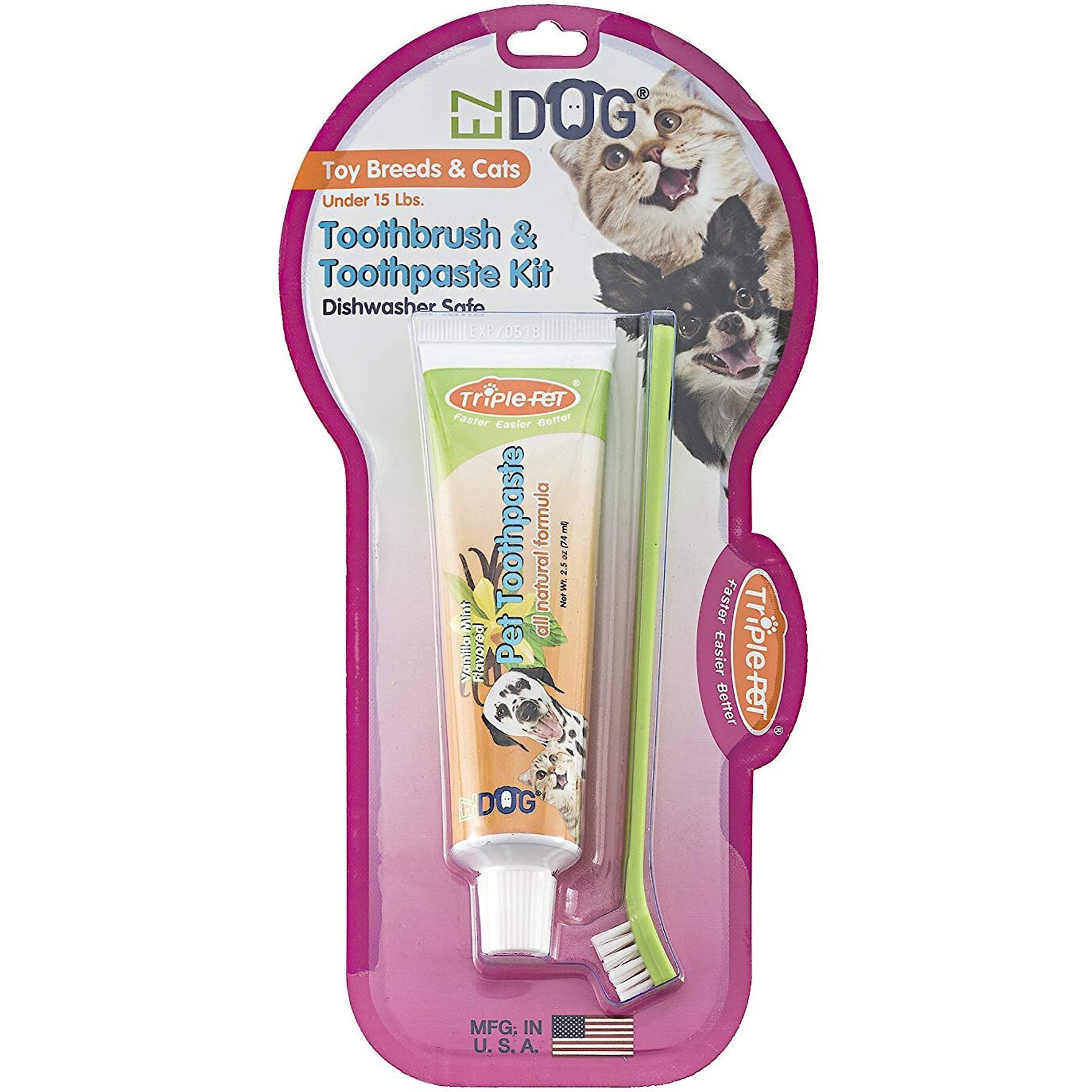 Ez 2024 dog toothpaste