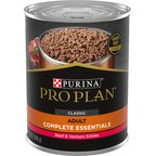 Purina Pro Plan Savor Classic Beef & Venison Entree Grain-Free Canned Dog Food, 13-oz, case of 12