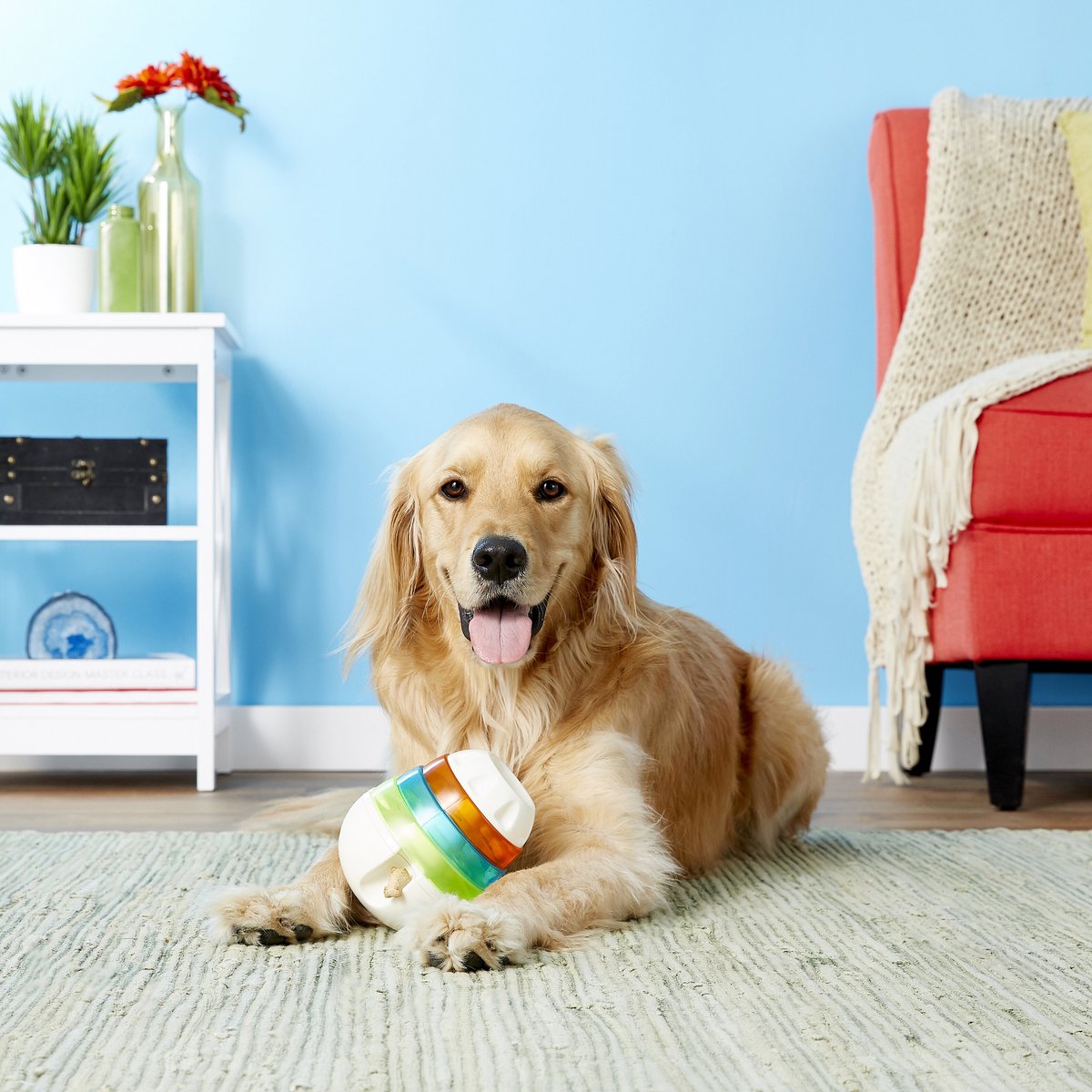 JW PET Treat Tower Dog Toy