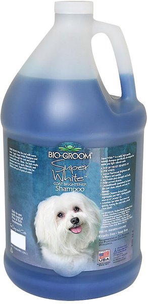 Discontinued - BIO-GROOM Super White Shampoo, 1-gal bottle - Chewy.com