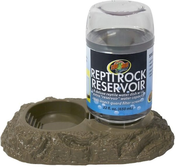 Zoo Med Repti Rock Reservoir Reptile Water Bottle, 22-oz bottle slide 1 of 1