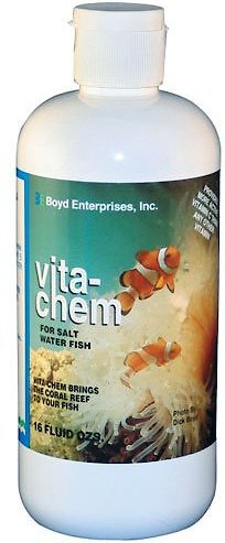 Boyd Vita-Chem Marine Formula Multi-Vitamin Saltwater Fish Supplement, 4-oz bottle slide 1 of 1