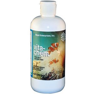 Boyd Vita-Chem Marine Formula Multi-Vitamin Saltwater Fish Supplement, 4-oz bottle