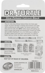 Zoo Med Dr. Turtle Slow-Release Calcium Block Turtle Supplement slide 2 of 4