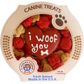 Claudia's Canine Bakery Woof You Baked Dog Treats, 11-oz tub