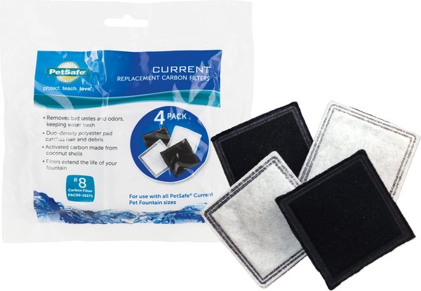 PetSafe Current Pet Fountain Replacement Carbon Filter, 4 count slide 1 of 6