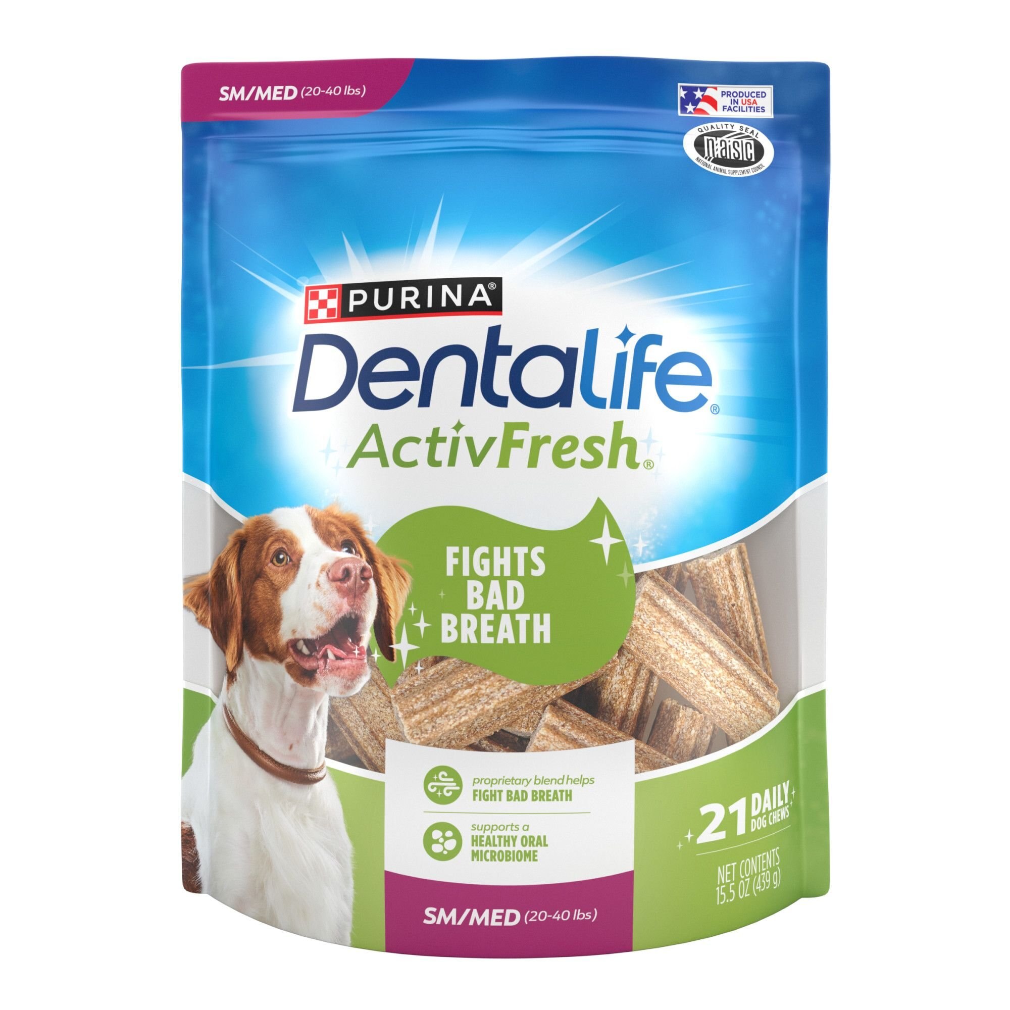 DentaLife ActivFresh Daily Oral Care Small/Medium Dental Dog Treats