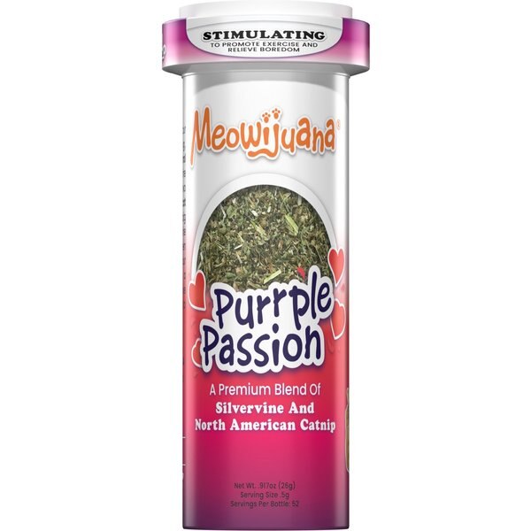 Meowijuana Purrple Passion Catnip & Silvervine Blend Catnip
