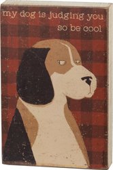 Primitives By Kathy "Be Cool" Block Décor