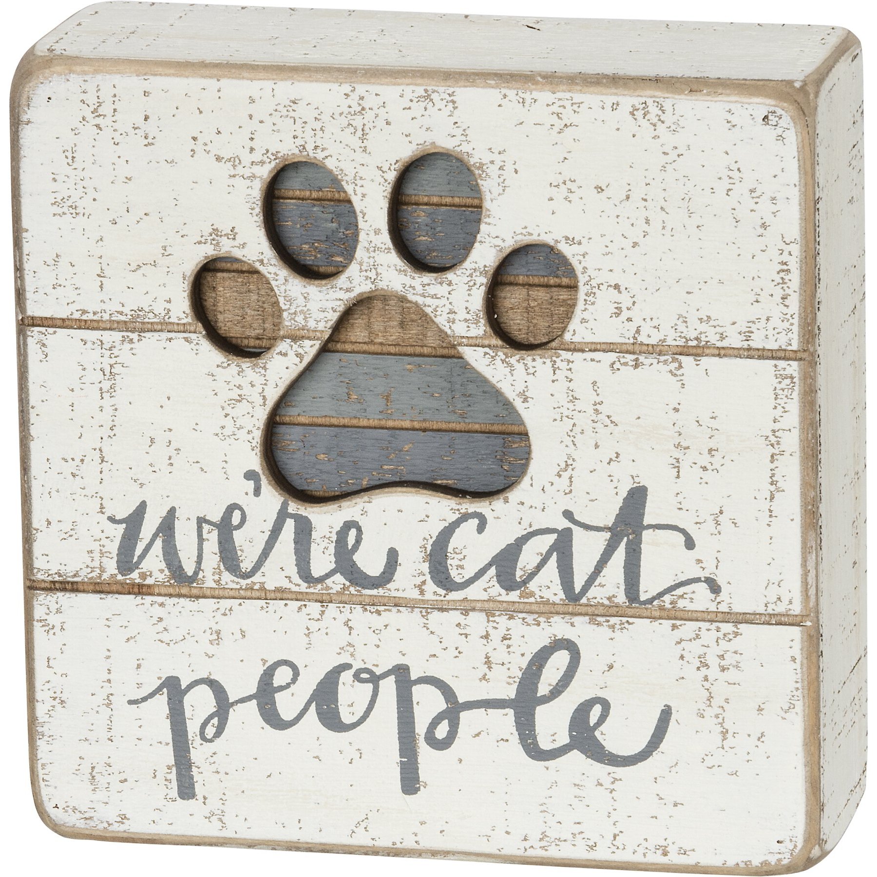 Primitives By Kathy Cat Ornament Set