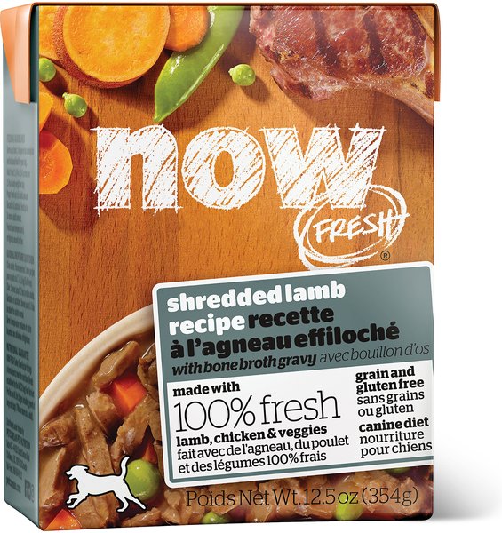 Now Fresh Grain-Free Shredded Lamb Recipe Wet Dog Food, 12.5-oz, case of 12 slide 1 of 9