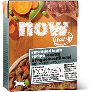 Now Fresh Grain-Free Shredded Lamb Recipe Wet Dog Food, 12.5-oz, case of 12
