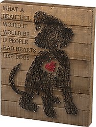 Primitives By Kathy "Puppy Heart" String Art Wall Décor