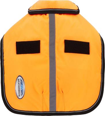 Show full view: WeatherBeeta Reflective Orange 300D Deluxe Dog Parka, 28-in slide 5 of 8
