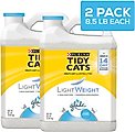 Tidy Cats Lightweight Glade Scented Clumping Clay Cat Litter, 8.5-lb jug, case of 2