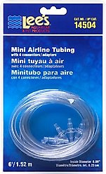 Lee's Aquarium & Pets Mini Aquarium Airline Tubing, 6-ft