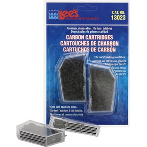 Lee's Aquarium & Pets Premium Disposable Carbon Cartridges, 2 count