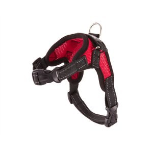 Copatchy No-Pull Reflective Adjustable Dog Harness, Red, X-Small