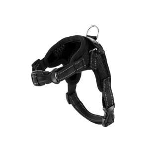 Copatchy No-Pull Reflective Adjustable Dog Harness, Black, X-Small